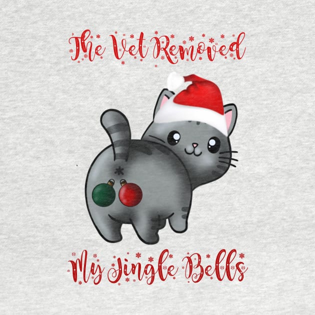 The Vet Removed my Jingle Bells by BlackCatArtBB